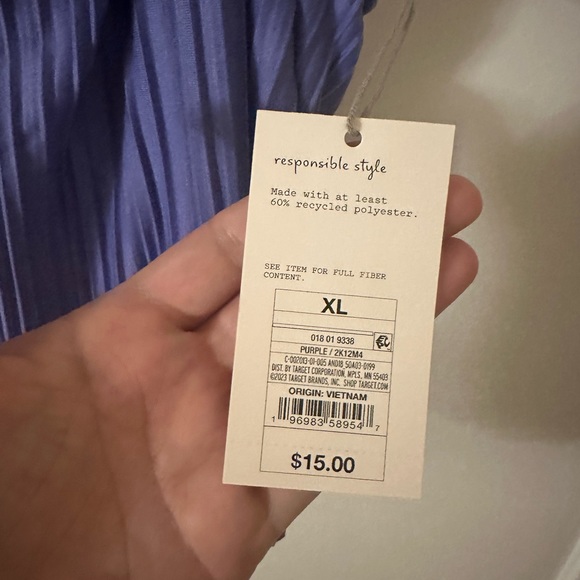 A NEW DAY Plisse cami BRAND NEW with tags - Picture 3 of 3